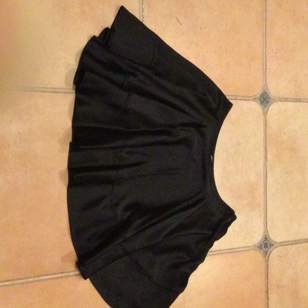 Black Silk  Christopher Deane Silk Skirt 6